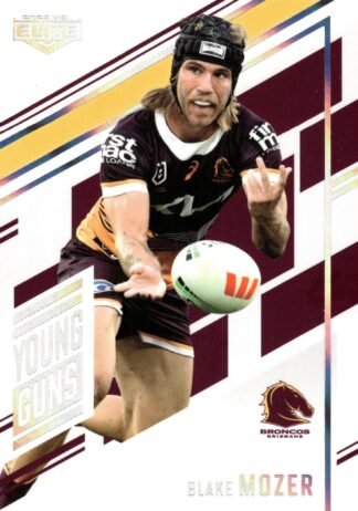 2025 NRL Elite Young Guns - YG01 Blake Mozer Brisbane Broncos