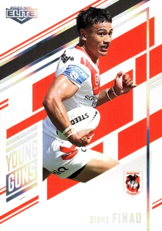 2025 NRL Elite Young Guns - YG28 Sione Finau St George Dragons