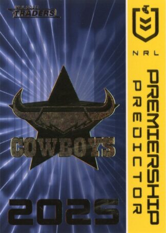 2025 NRL Traders NRL Premiership Predictor - PP10 North QLD Cowboys