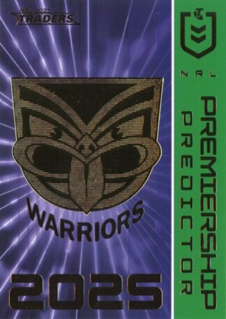2025 NRL Traders NRL Premiership Predictor - PP16 Warriors