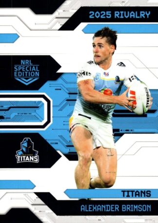 2025 NRL Rivalry Common Card - Base 031 Alexander Brimson Gold Coast Titans