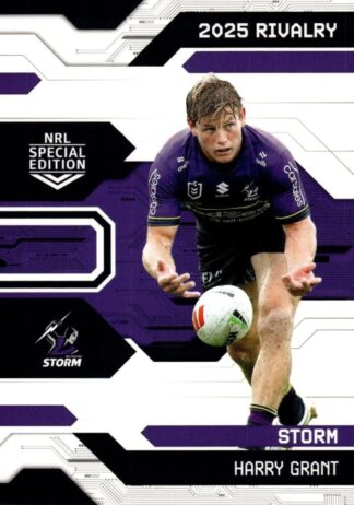2025 NRL Rivalry Common Card - Base 044 Harry Grant Melbourne Storm