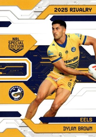 2025 NRL Rivalry Common Card - Base 062 Dylan Brown Parramatta Eels