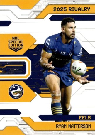 2025 NRL Rivalry Common Card - Base 065 Ryan Matterson Parramatta Eels