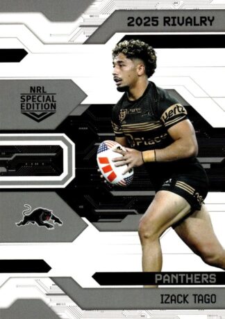 2025 NRL Rivalry Common Card - Base 070 Izack Tago Penrith Panthers
