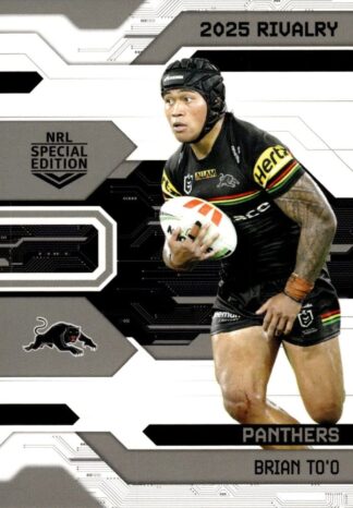 2025 NRL Rivalry Common Card - Base 071 Brian To'o Penrith Panthers