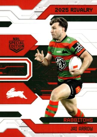 2025 NRL Rivalry Common Card - Base 073 Jai Arrow South Sydney Rabbitohs
