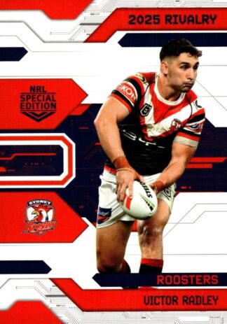 2025 NRL Rivalry Common Card - Base 087 Victor Radley Sydney Roosters