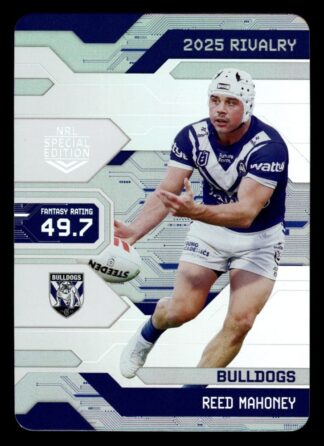 2025 NRL Rivalry Game Card - G016 Reed Mahoney Canterbury Bulldogs