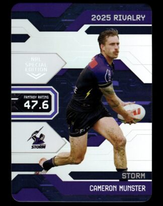2025 NRL Rivalry Game Card - G047 Cameron Munster Melbourne Storm