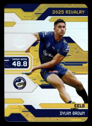 2025 NRL Rivalry Game Card - G062 Dylan Brown Parramatta Eels