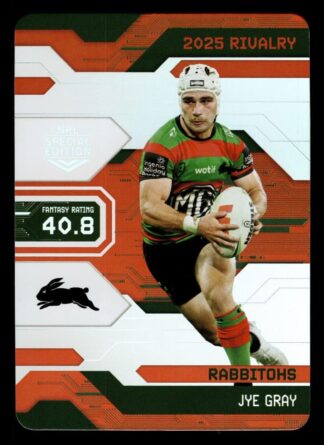 2025 NRL Rivalry Game Card - G074 Jye Gray South Sydney Rabbitohs