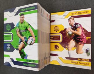 2025 NRL Rivalry Base Set - Full Set 102 Common Cards
