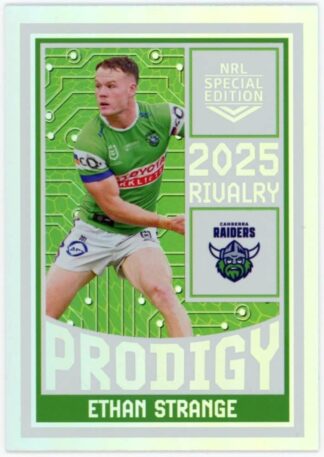 2025 NRL Rivalry Prodigy - P04 Ethan Strange Canberra Raiders