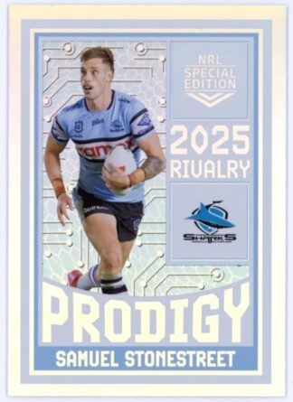 2025 NRL Rivalry Prodigy - P08 Samuel Stonestreet Cronulla Sharks