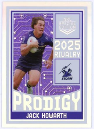 2025 NRL Rivalry Prodigy - P16 Jack Howarth Melbourne Storm