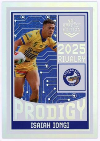 2025 NRL Rivalry Prodigy - P22 Isaiah Iongi Parramatta Eels
