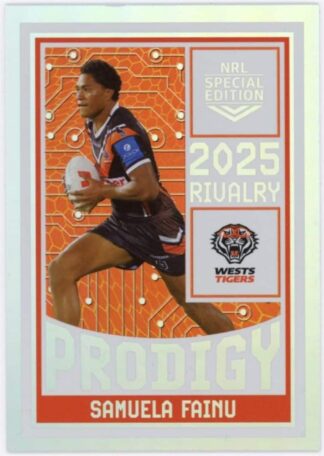 2025 NRL Rivalry Prodigy - P33 Samuela Fainu Wests Tigers