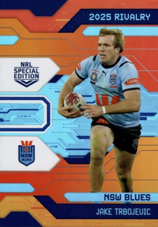 2025 NRL Rivalry Orange Special - SOR08 Jake Trbojevic NSW Blues