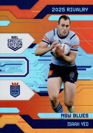 2025 NRL Rivalry Orange Special - SOR09 Isaah Yeo NSW Blues