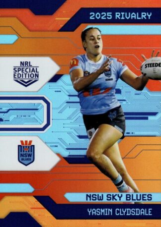 2025 NRL Rivalry Orange Special - SOR12 Yasmin Clydsdale NSW Blues