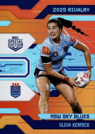 2025 NRL Rivalry Orange Special - SOR16 Olivia Kernick NSW Blues