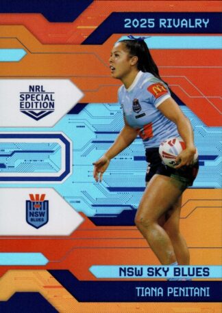 2025 NRL Rivalry Orange Special - SOR17 Tiana Penitani NSW Blues