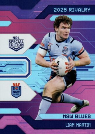 2025 NRL Rivalry Pink Special - SPP06 Liam Martin NSW Blues