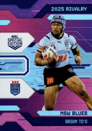 2025 NRL Rivalry Pink Special - SPP07 Brian To'o NSW Blues