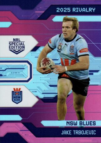 2025 NRL Rivalry Pink Special - SPP08 Jake Trbojevic NSW Blues