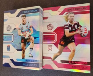 2025 NRL Rivalry Silver Special - Full Set 36 Cards