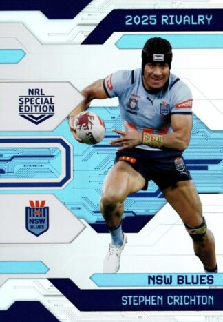 2025 NRL Rivalry Silver Special - S02 Stephen Crichton NSW Blues