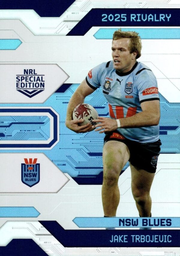 2025 NRL Rivalry Silver Special - S08 Jake Trbojevic NSW Blues