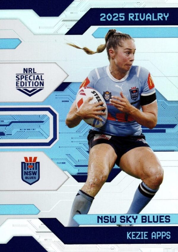 2025 NRL Rivalry Silver Special - S10 Kezie Apps NSW Blues