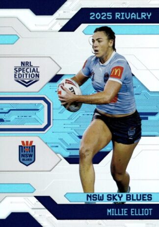 2025 NRL Rivalry Silver Special - S13 Millie Elliot NSW Blues