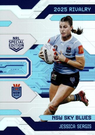 2025 NRL Rivalry Silver Special - S18 Jessica Sergis NSW Blues