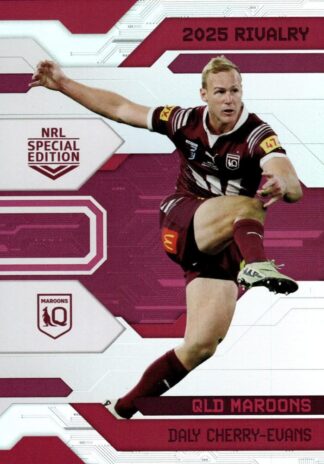 2025 NRL Rivalry Silver Special - S20 Daly Cherry-Evans QLD Maroons