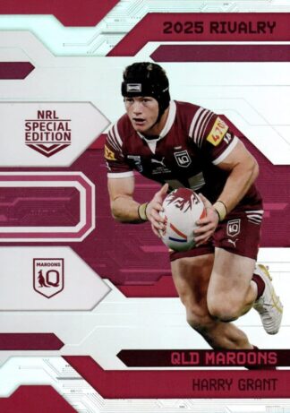 2025 NRL Rivalry Silver Special - S23 Harry Grant QLD Maroons