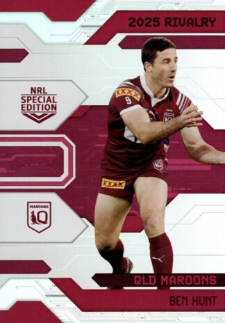 2025 NRL Rivalry Silver Special - S25 Ben Hunt QLD Maroons
