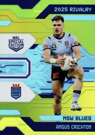 2025 NRL Rivalry Yellow Special - SYG01 Angus Crichton NSW Blues