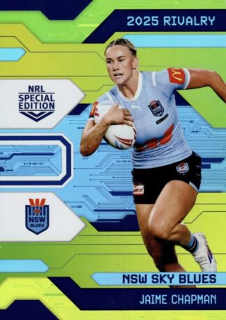 2025 NRL Rivalry Yellow Special - SYG11 Jaime Chapman NSW Blues