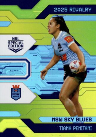 2025 NRL Rivalry Yellow Special - SYG17 Tiana Penitani NSW Blues