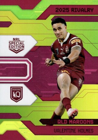 2025 NRL Rivalry Yellow Special - SYG24 Valentine Holmes QLD Maroons