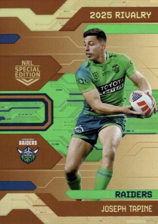 2025 NRL Rivalry Bronze Special - B05 Joseph Tapine Canberra Raiders