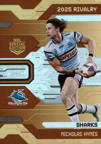 2025 NRL Rivalry Bronze Special - B11 Nicholas Hynes Cronulla Sharks