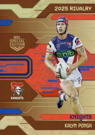2025 NRL Rivalry Bronze Special - B26 Kalyn Ponga Newcastle Knights