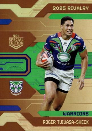 2025 NRL Rivalry Bronze Special - B48 Roger Tuivasa-Sheck Warriors