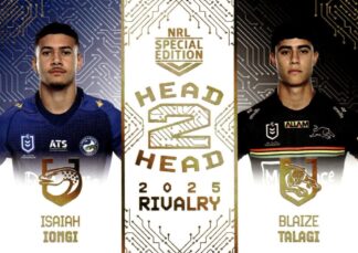 2025 NRL Rivalry Head To Head - H2H11 Isaiah Iongi v Blaize Talagi