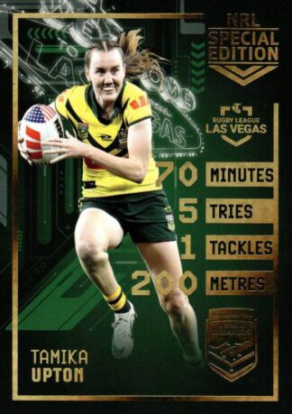 2025 NRL Rivalry Las Vegas Round - LV12 Tamika Upton Australian Jillaroos