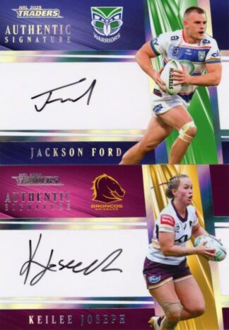 2025 NRL Traders Team Authentics Signatures